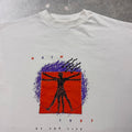 1997 NRTW Art For Life Graphic T Shirt Vintage Abstract Art Tee | Medium