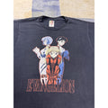 Vintage 90s Neon Genesis Evangelion Anime T Shirt L Fruit of the Loom Black