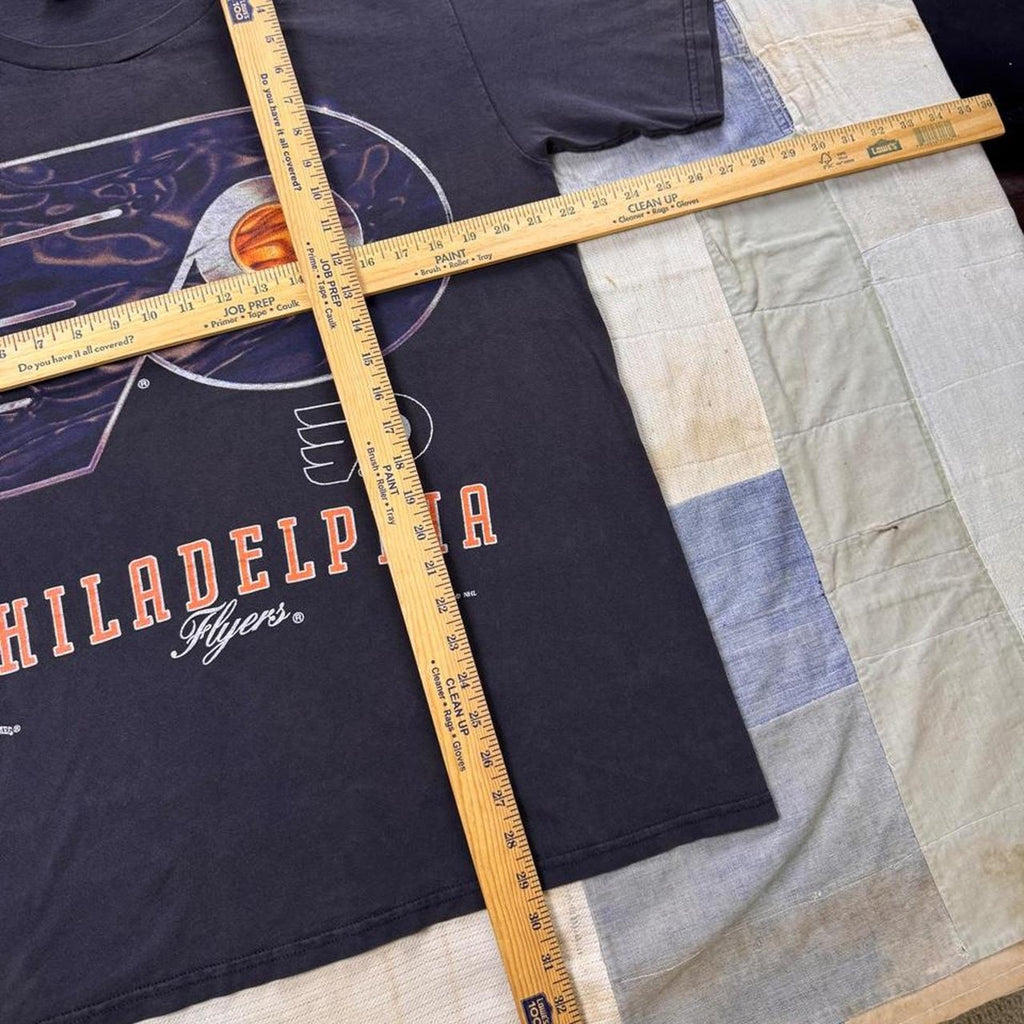 1990s Philadelphia Flyers NHL Big Logo Tee | Large