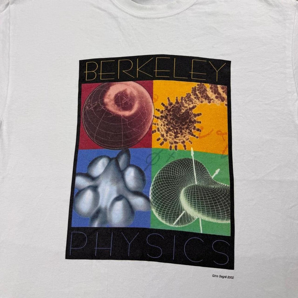 2002 UC Berkeley Physics Gino Segrè Science Graphic Tee | Medium