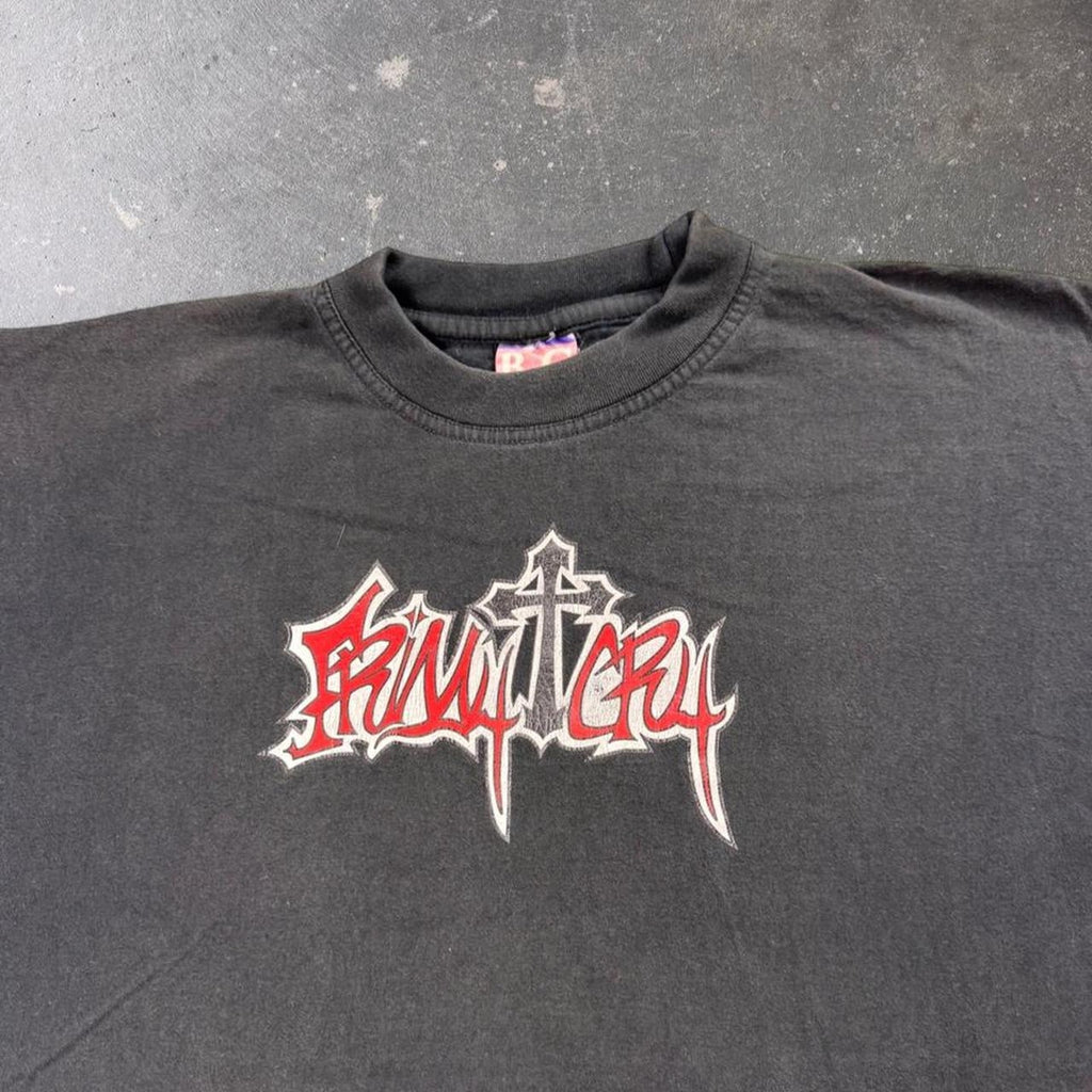 2000s Friday Cry He Died for You Christian Band Tee | XL