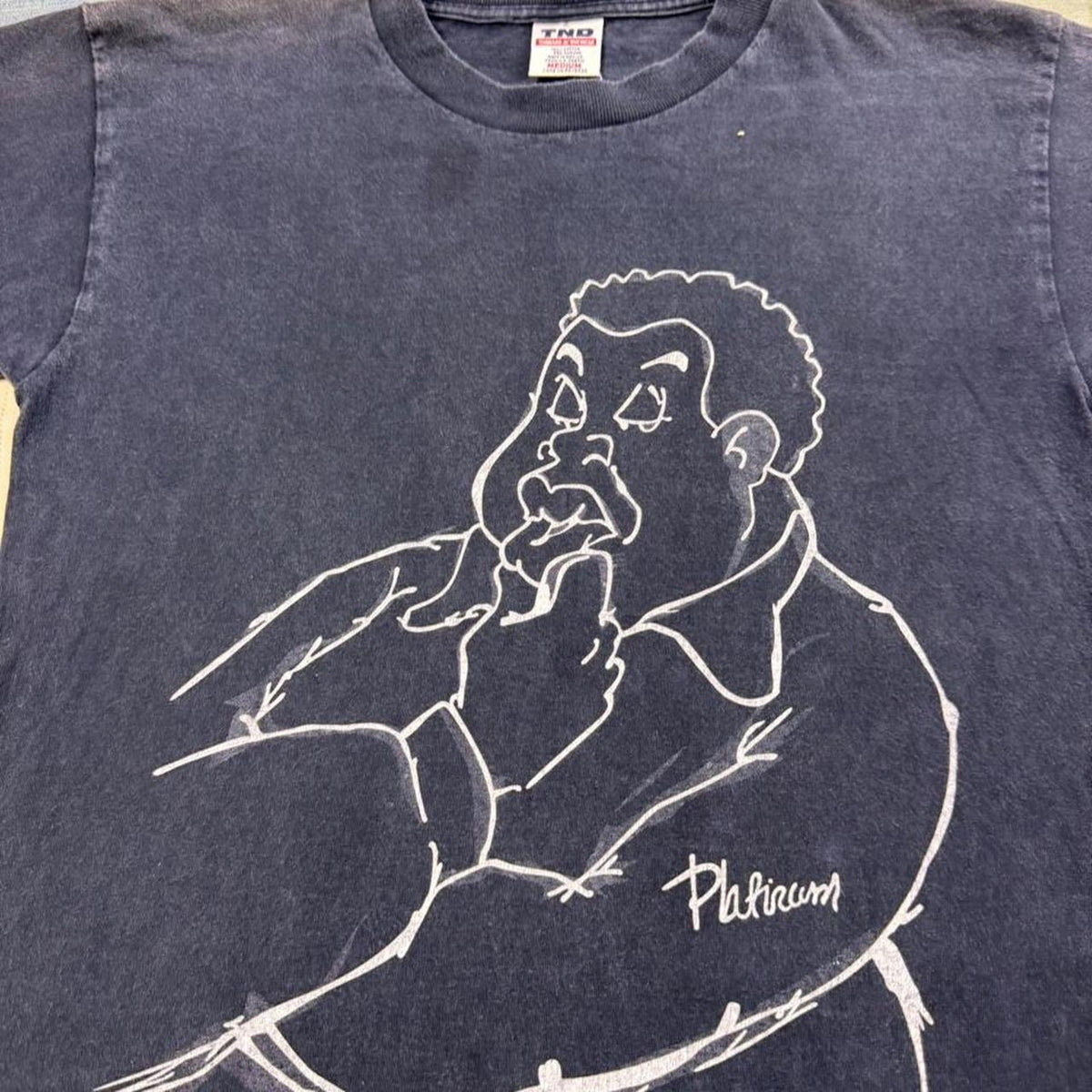 Y2K FUBU Fat Albert Cartoon Graphic Tee | Medium