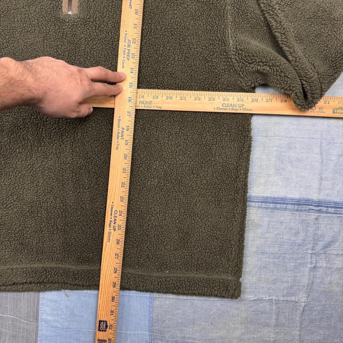 1990s GAP Quarter Zip Sherpa Fleece | XL