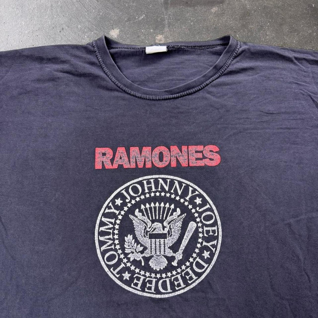 2000s Ramones Presidential Seal Punk Band Tee | Large