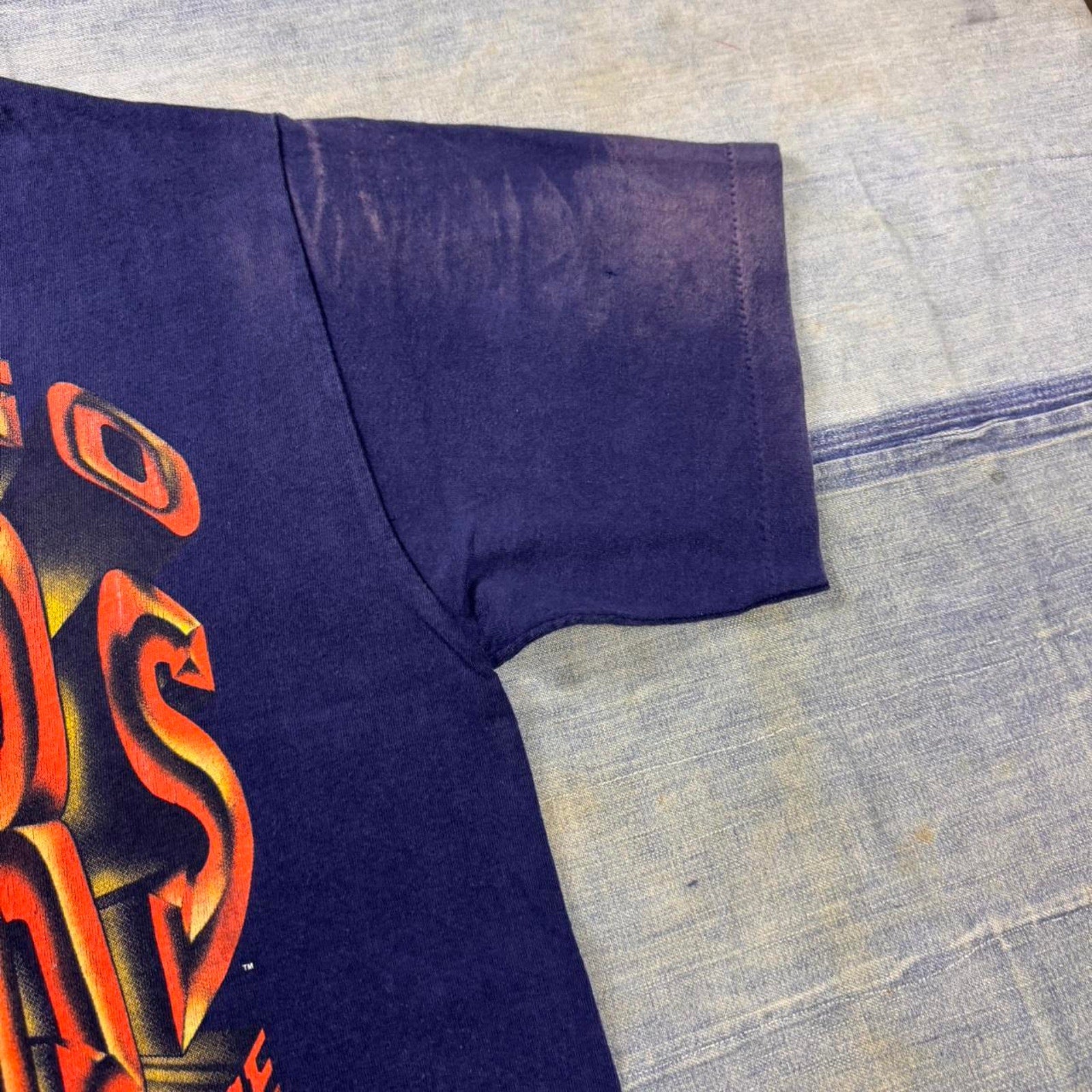 1990s Chicago Bears NFL Tee | Large