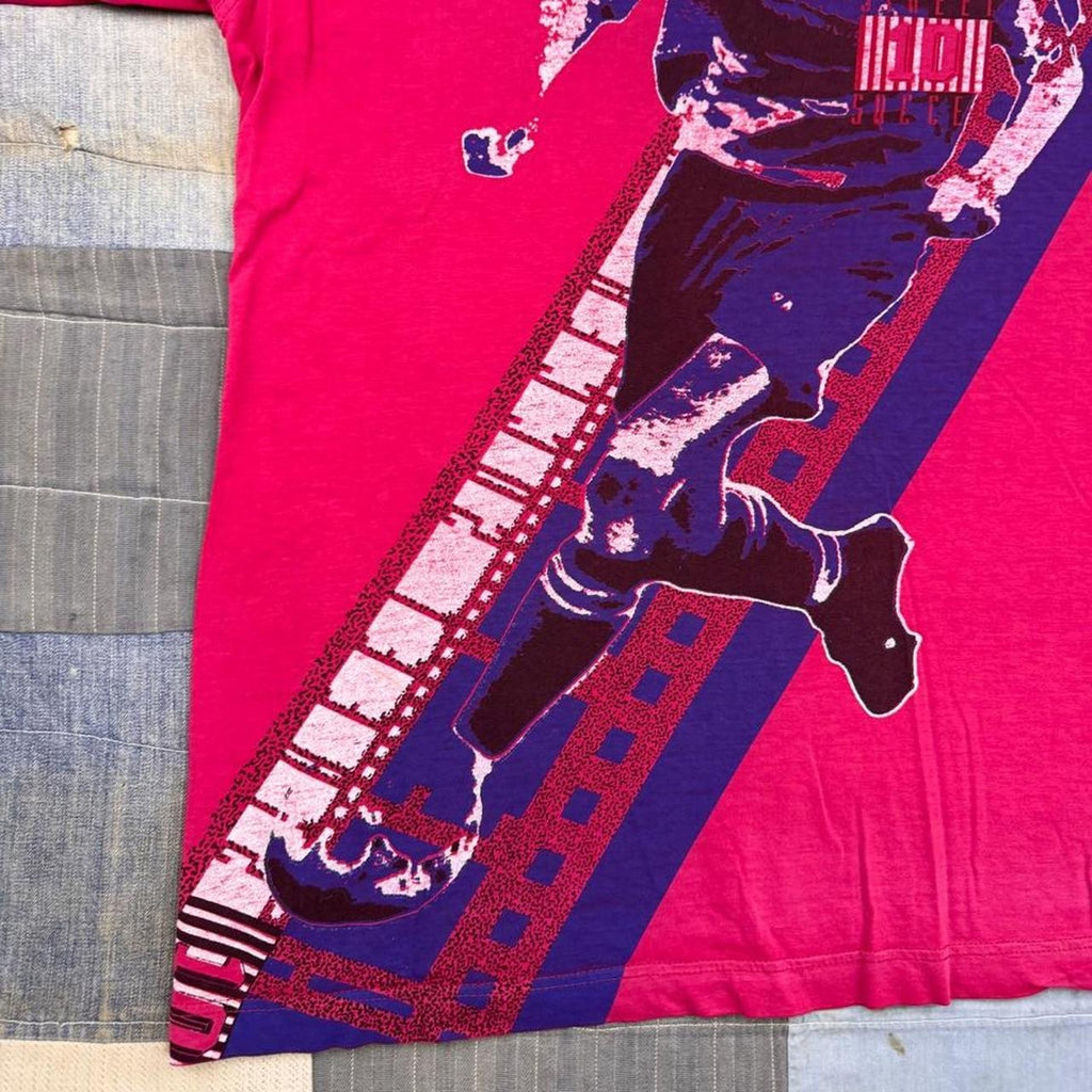 1980s Puma Street Soccer Graphic Tee | Large