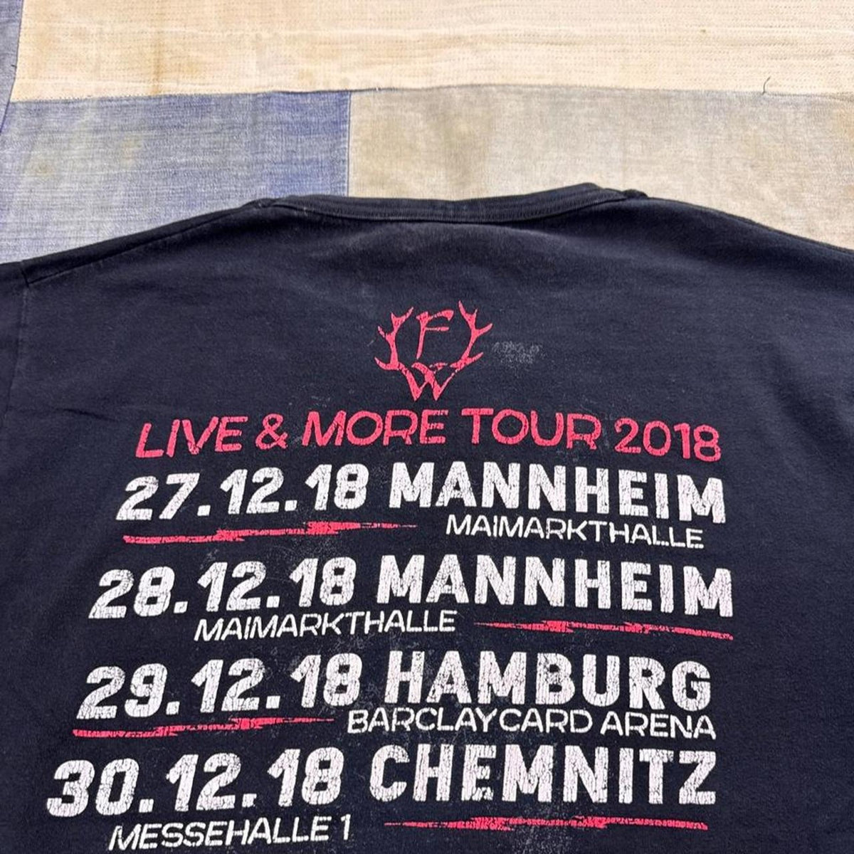 2018 Frei.Wild Live & More Germany Tour Graphic Tee | Large