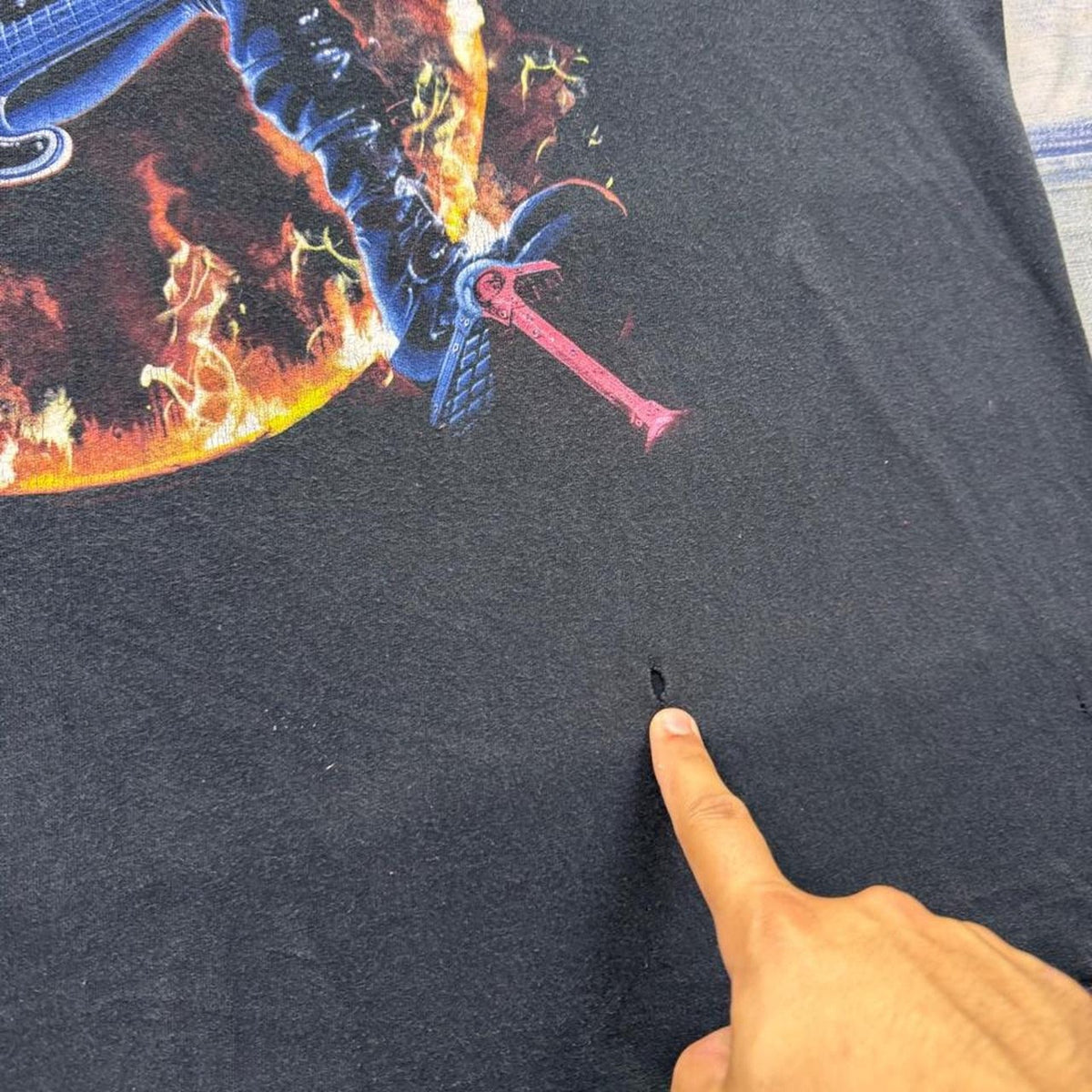 2010s Iron Maiden Eddie on Bass Graphic Tee | XXL