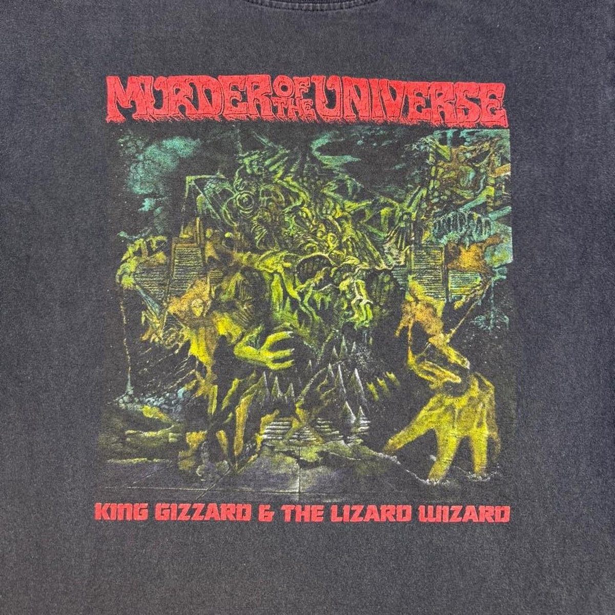 2017 King Gizzard & The Lizard Wizard Murder of the Universe Album Graphic Tee | Small