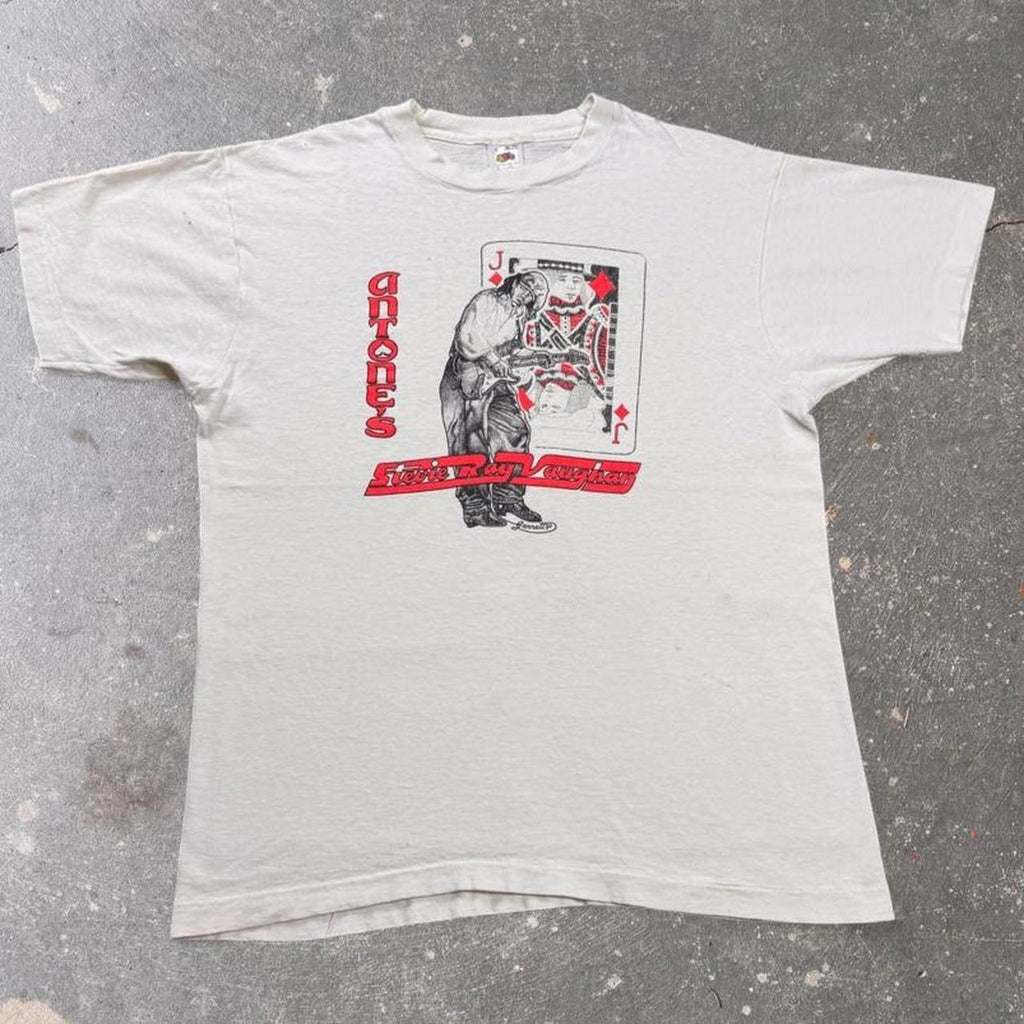 1991 Stevie Ray Vaughan Antone’s 16th Anniversary Blues Tee | Large