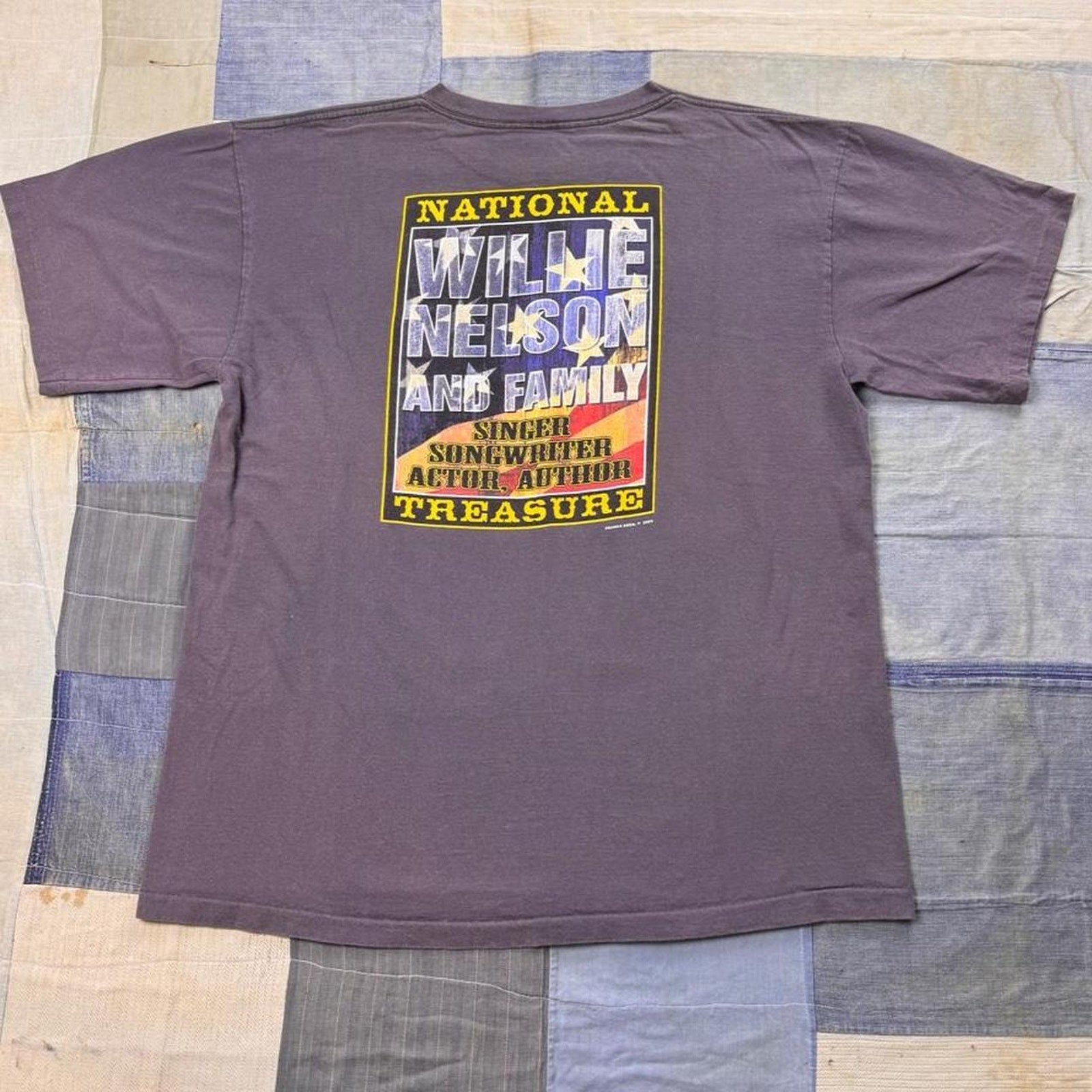 2009 Willie Nelson & Family Live in Concert Double-Sided Tee | XL