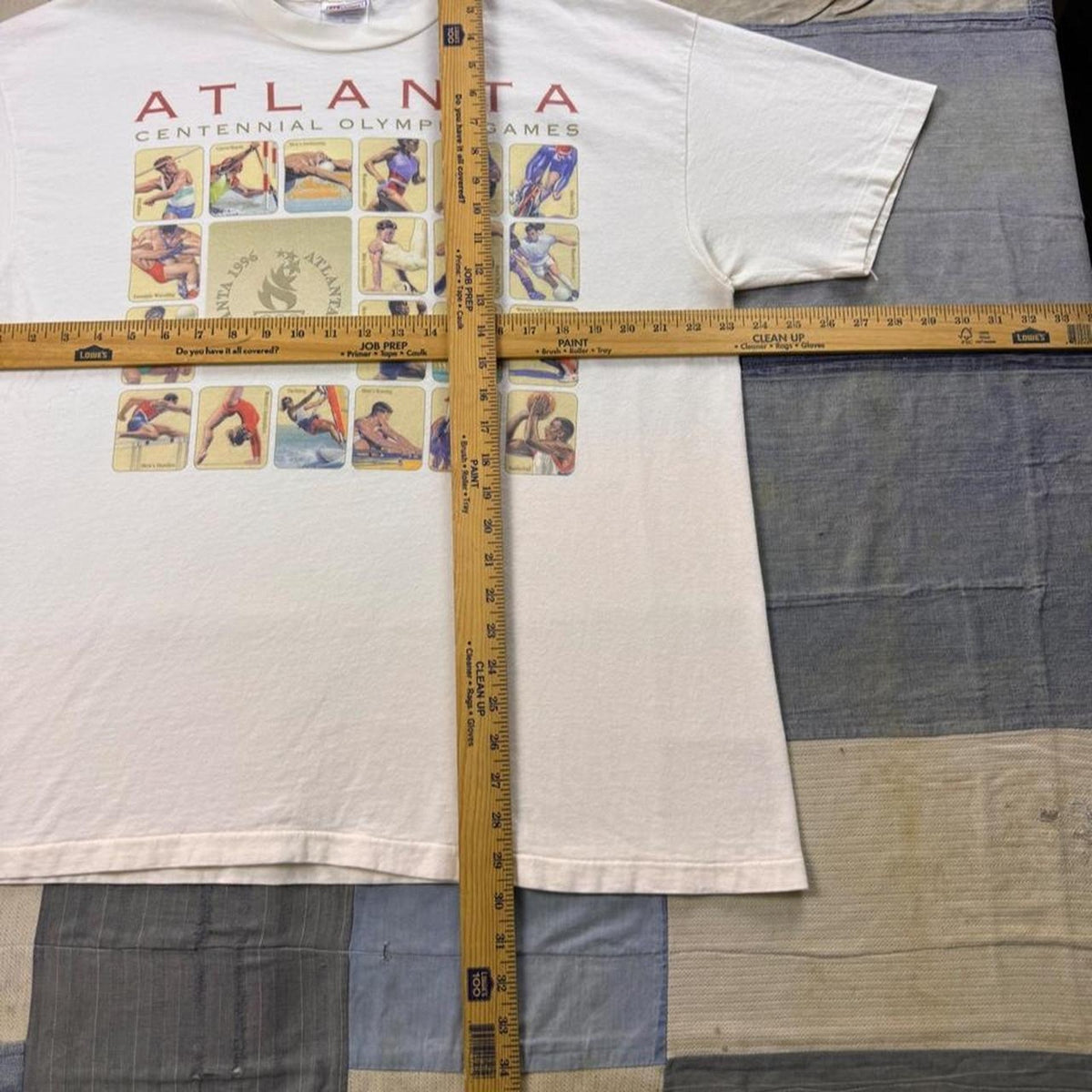 1996 Atlanta Centennial Olympic Games Graphic Tee | XL