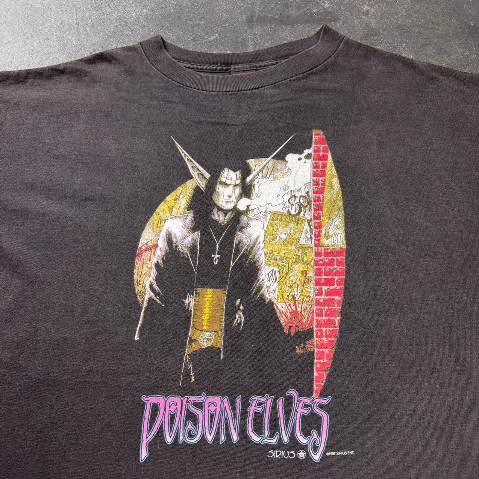 1990s Poison Elves Comicbook Tee | XXL