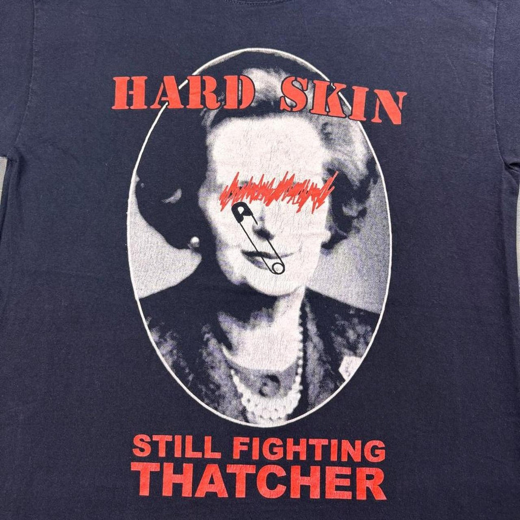 2010s Hard Skin “Still Fighting Thatcher” Punk Band Tee | Large