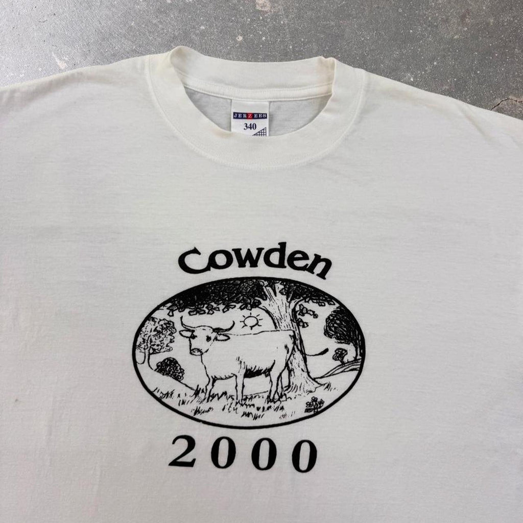 2000 Cowden Cow Graphic Jerzees 340 Tee | Medium