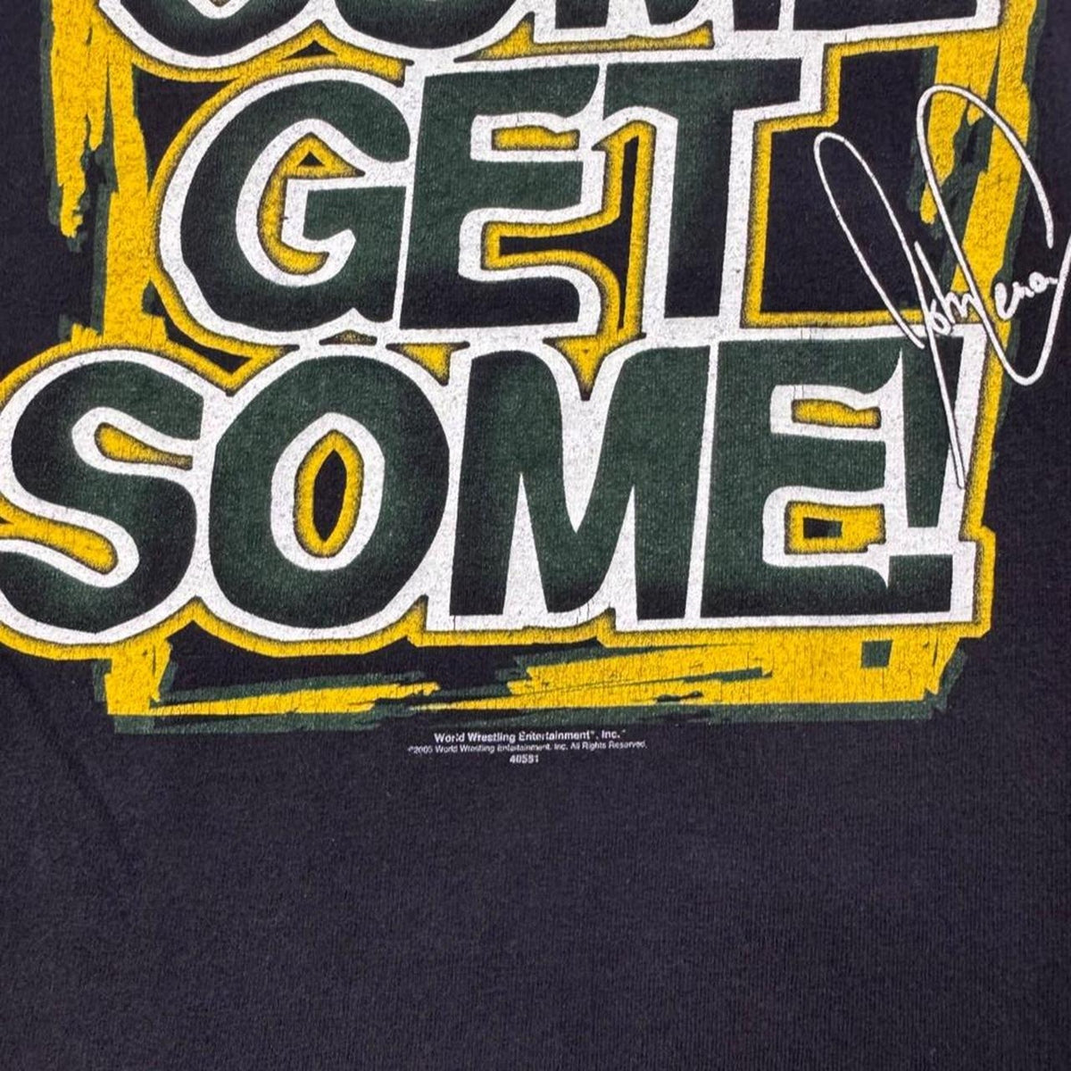 2000s John Cena “Come Get Some” WWE Graphic Tee | Youth Large
