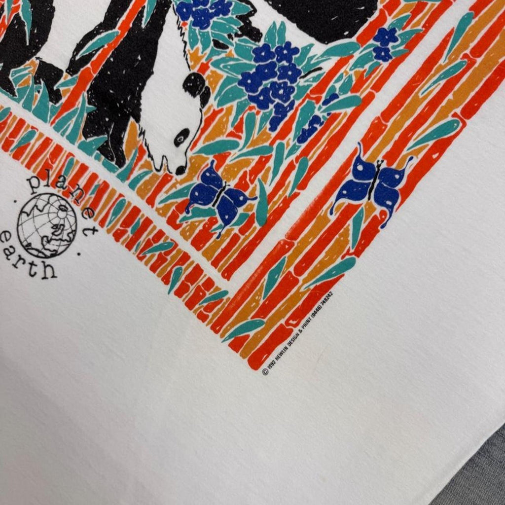 1992 Planet Earth Panda Wildlife Tee | XL