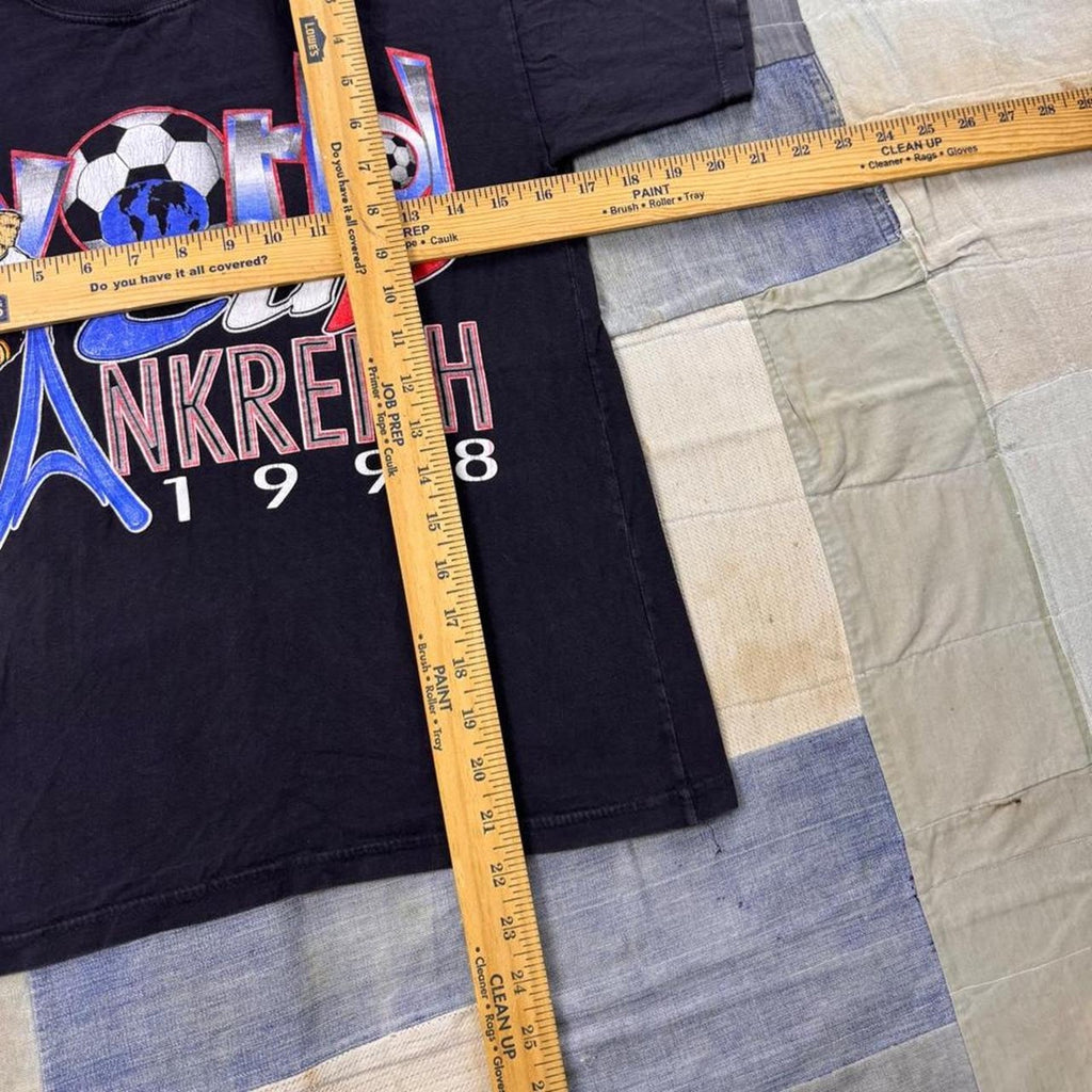 1998 World Cup Frankreich Soccer Tee | Youth Large