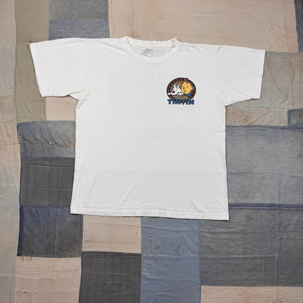 1990s Tintin The Broken Ear Comic Tee | XL