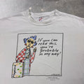 1990s Shoebox Greetings “Probably in My Way” Cartoon Tee | Large