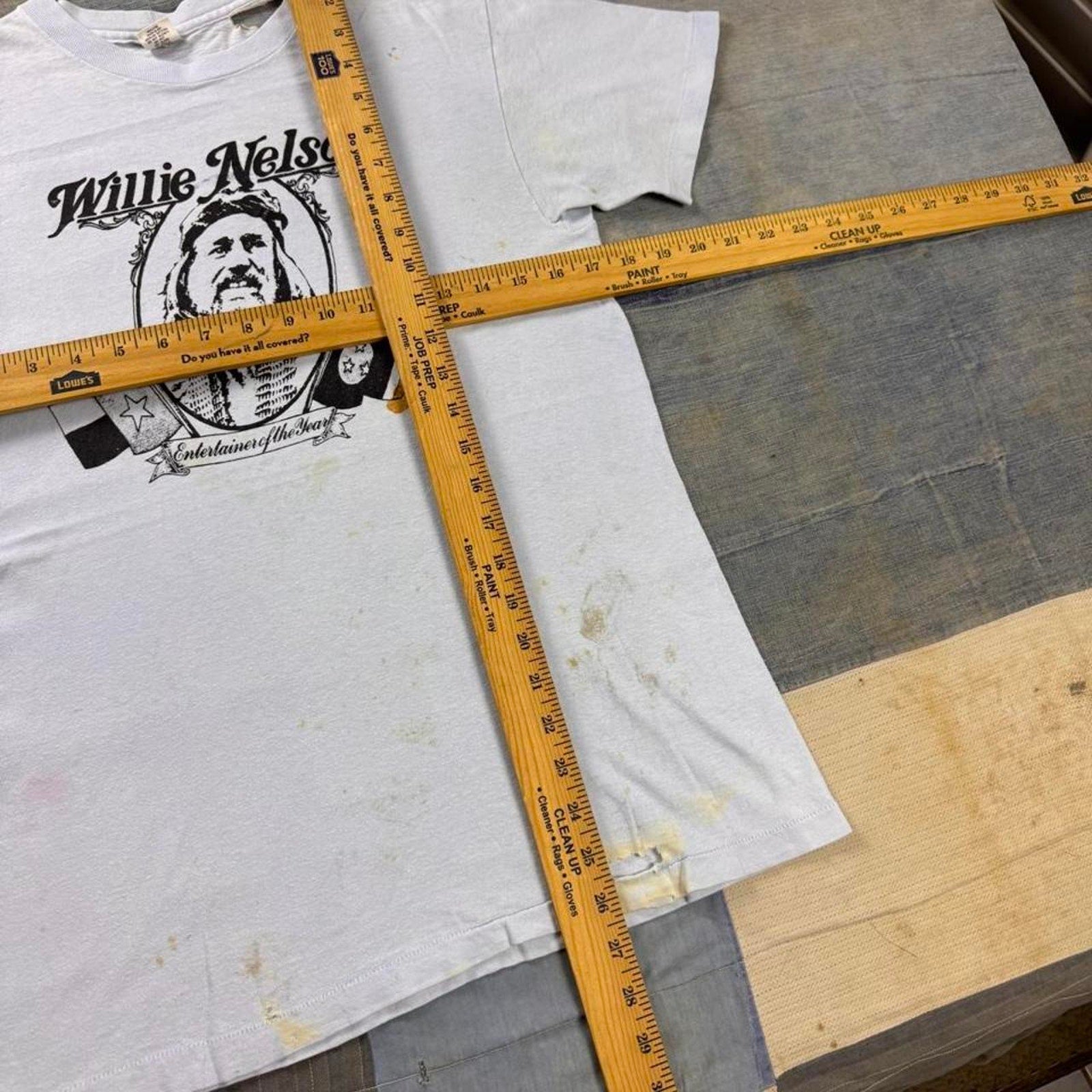 1970s Willie Nelson “Entertainer of the Year” graphic t-shirt