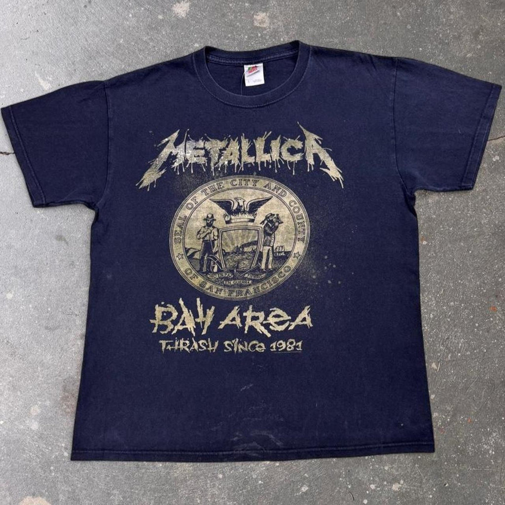 2011 Metallica Bay Area Thrash Since 1981 Band Tee | Large