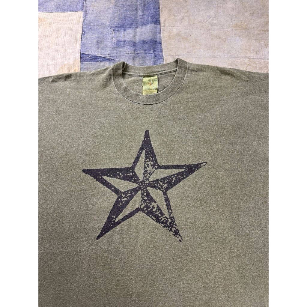 R.E.M. Monster Tour Double Sided Star Graphic Band Tee XL Vintage