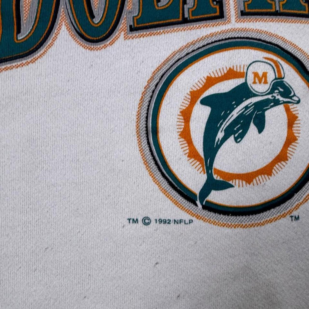 1992 Miami Dolphins Logo 7 NFL Sweatshirt | XL