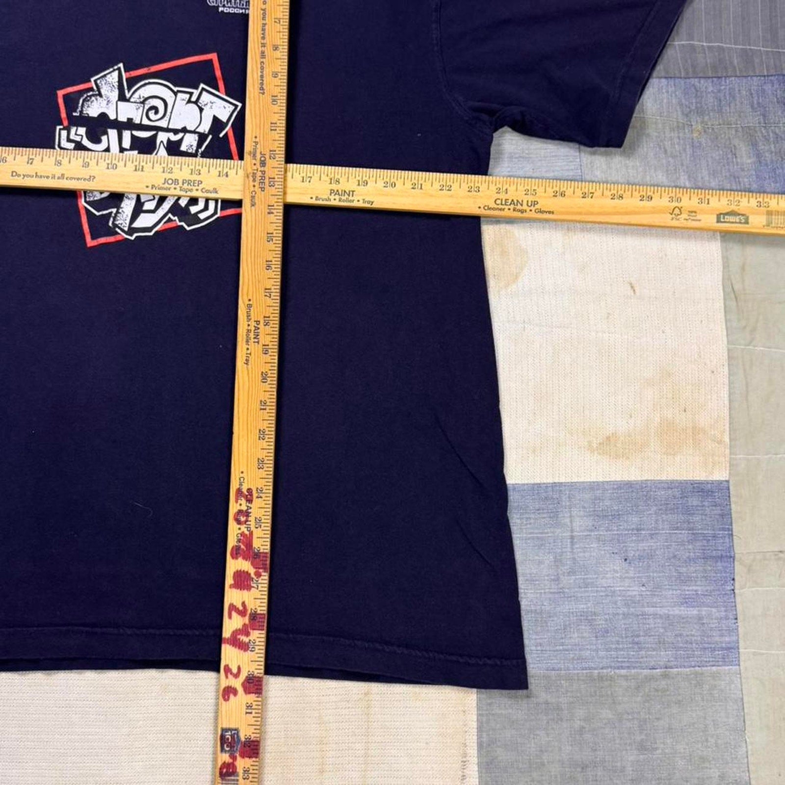 1990s Russian Street Basketball  black Tee | Large