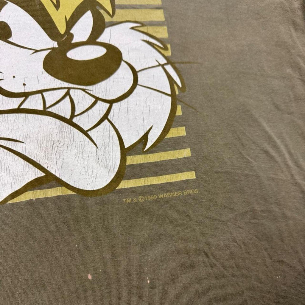 1999 Tasmanian Devil Angry Face Graphic Tee | Medium