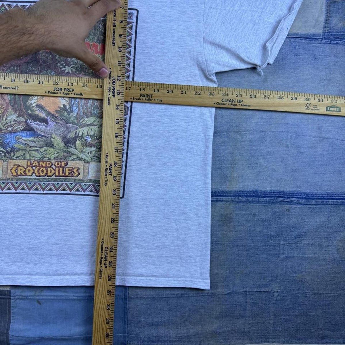 1990s St. Augustine Alligator Farm Land of Crocodiles Tee | XL