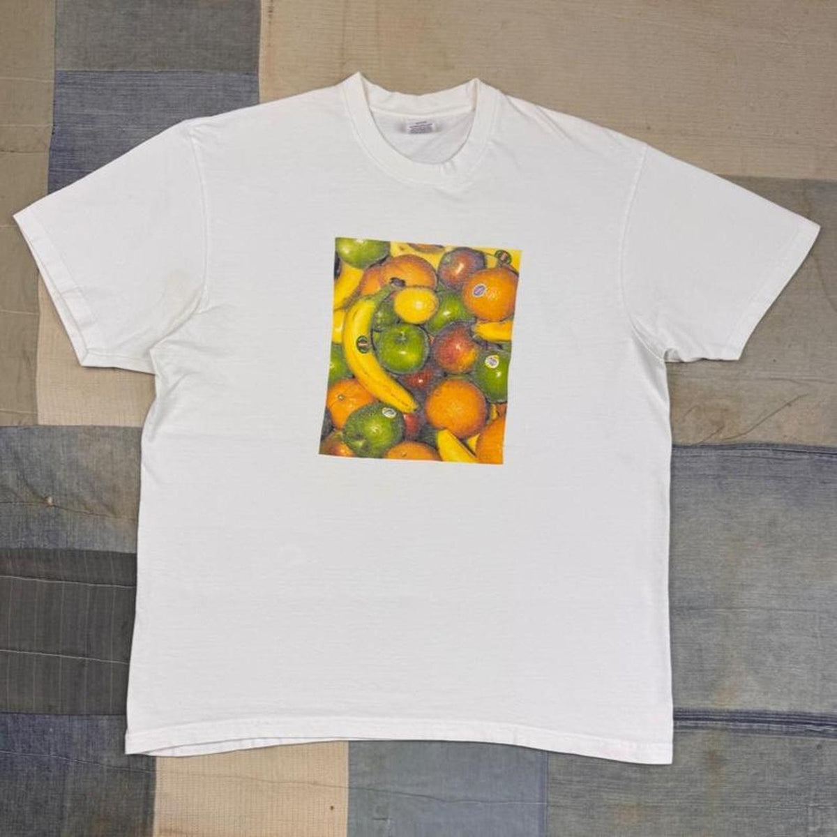 2019 Supreme Fruits Photo Graphic Tee White | Large