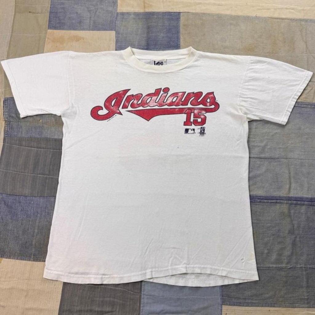 1987 Cleveland Indians Sandy Alomar Jr. No.15 Tee | Medium