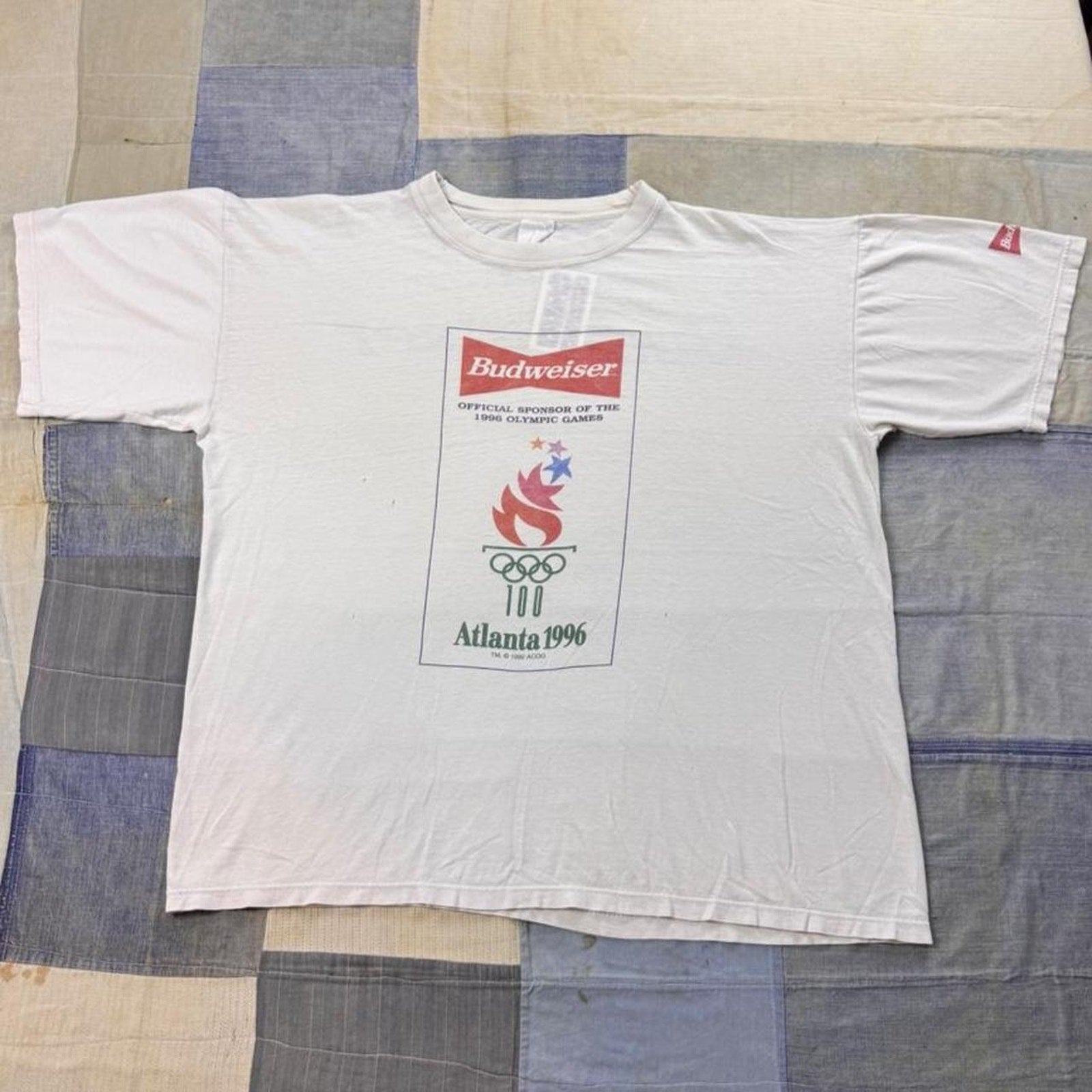 2000s Harley-Davidson Flaming Bar & Shield Logo Tee | XL