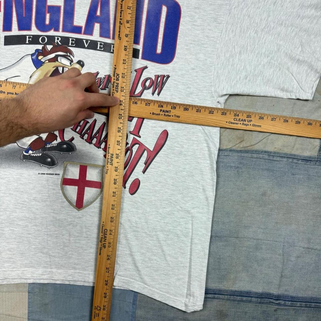 1995 Taz England Forever Rugby Tee | XL