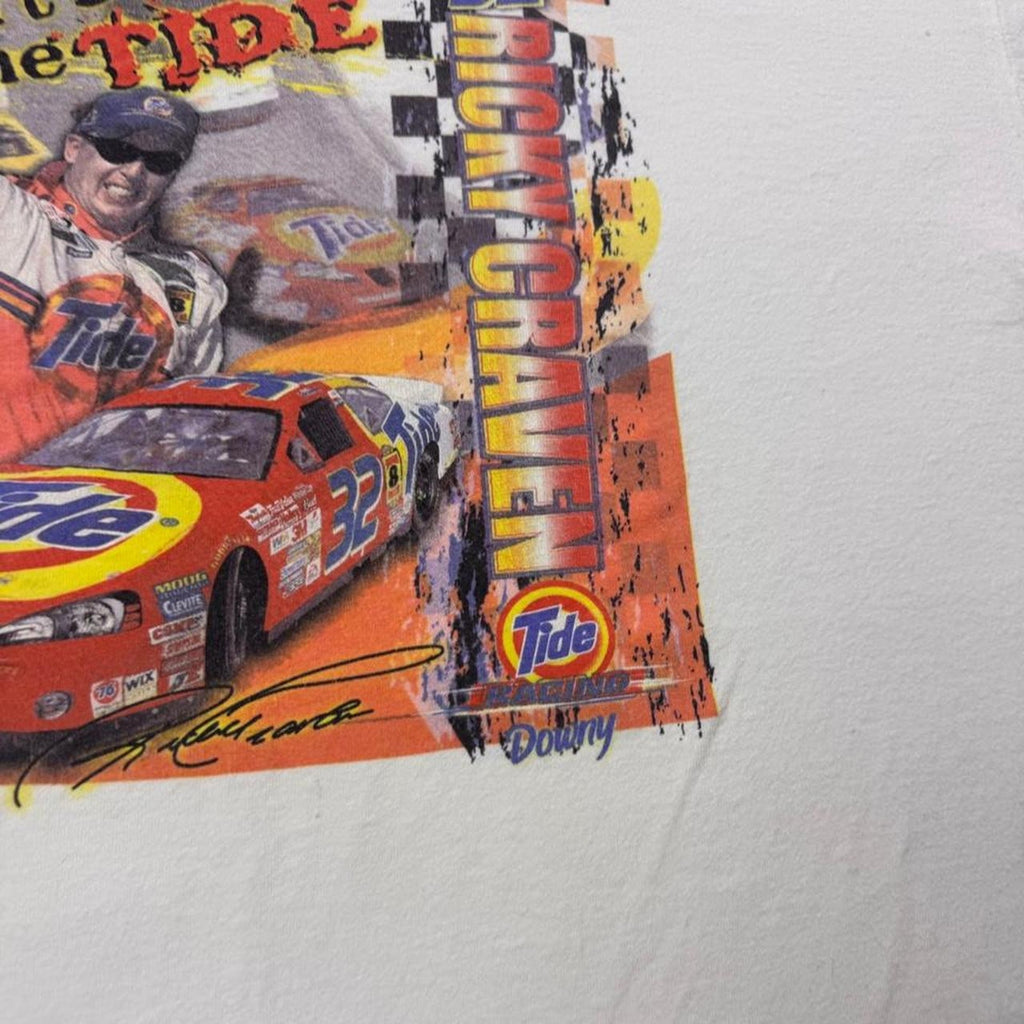 2000s Ricky Craven Tide Racing NASCAR Graphic Tee | XL