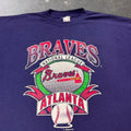 1992 Atlanta Braves National League Baseball Graphic T Shirt | XXL