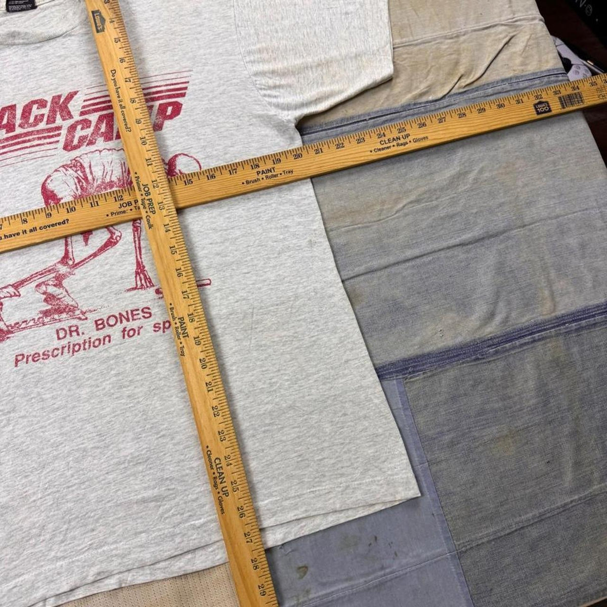 1990s Track Camp “Dr. Bones Prescription for Speed” Tee | Large