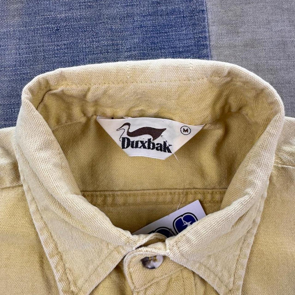 1970s Duxbak Pheasant Embroidered Hunting Shirt | Large