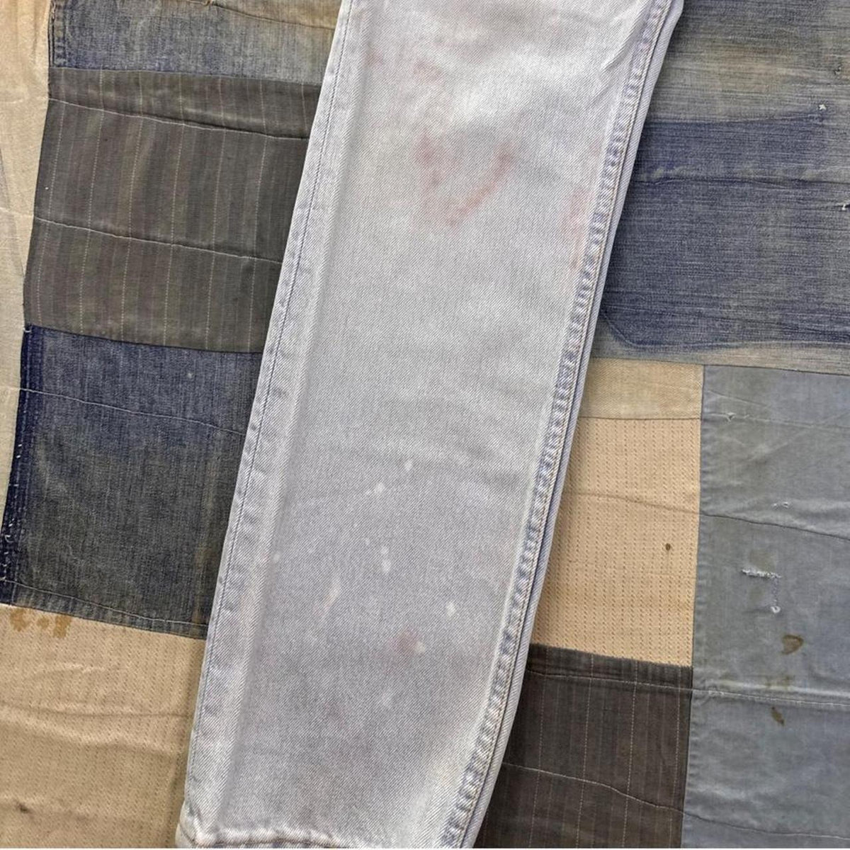 1990s Levi's 502 Light Wash Distressed Jeans | 30 x 33.5