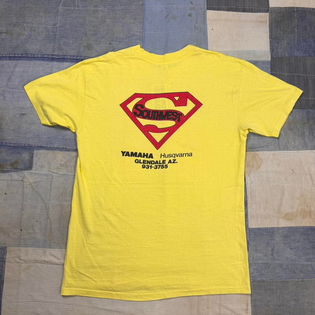 1970’s Yellow Yamaha graphic t-shirt Size XL