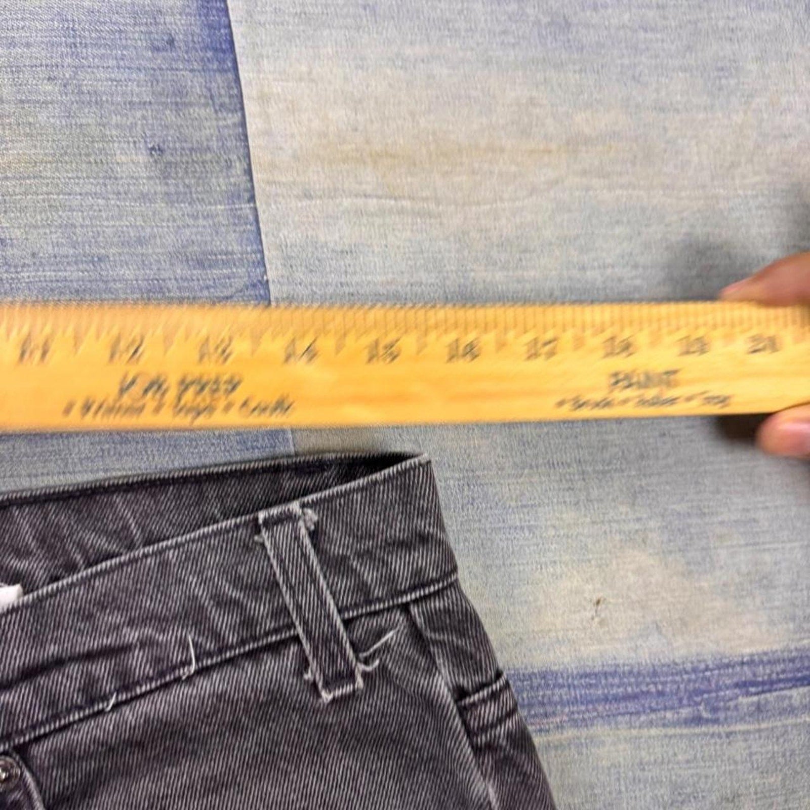 1990s Levi’s 505 Orange Tab Black Denim Jeans | 31x29