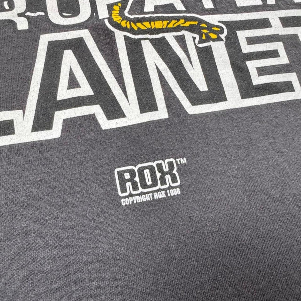 1998 ROX Fear of a Flat Planet Devil Graphic Tee | Medium