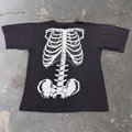 1990s Andrea Skeleton Anatomy Graphic Tee | XL