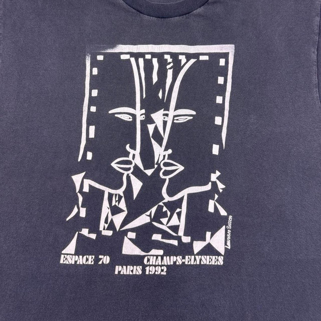 1992 Espace 70 Champs-Élysées Paris Art Graphic Tee | Large