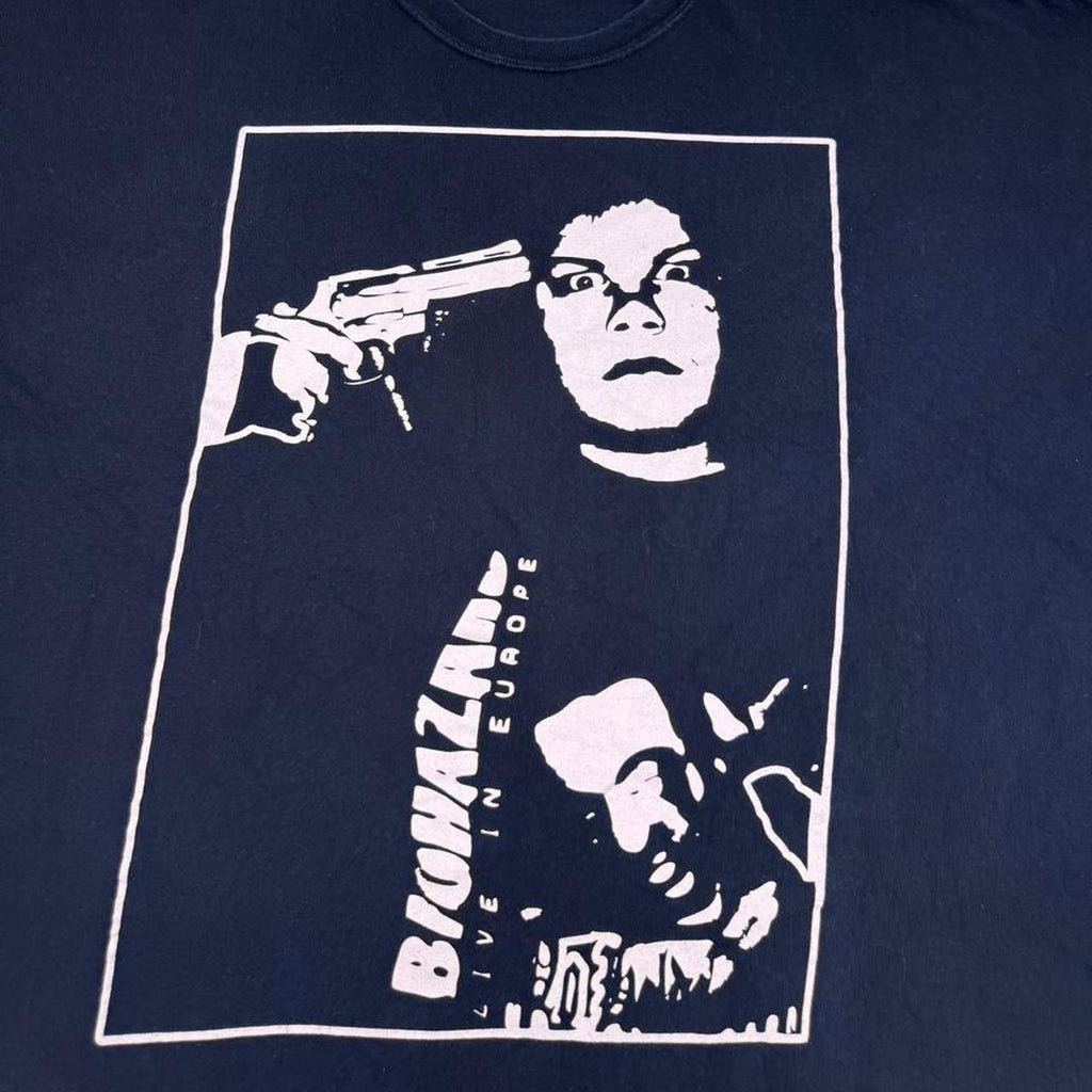 2010s Biohazard Live In Europe Warhound Die Slow Hardcore Band Tee | 2X Large