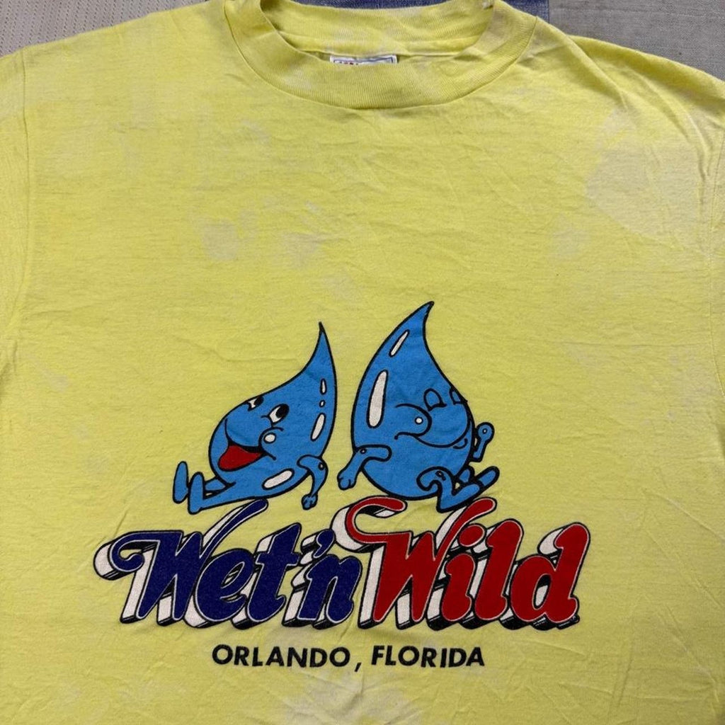1980s Wet 'n Wild Orlando Florida Water Park Tee | Medium