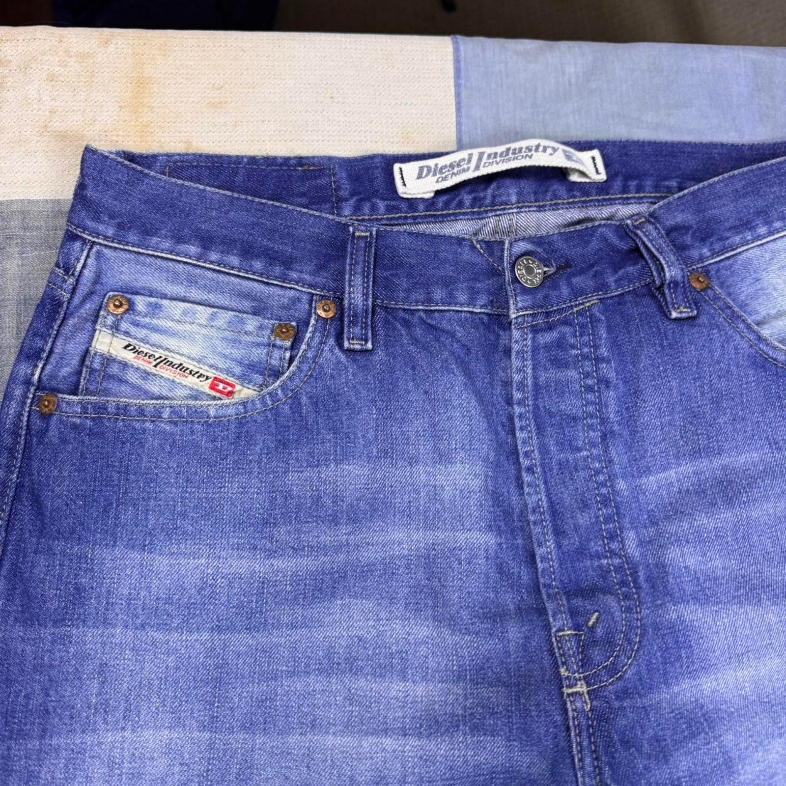 2000s diesel Boot cut flared denim jeans | 32 x 29.5