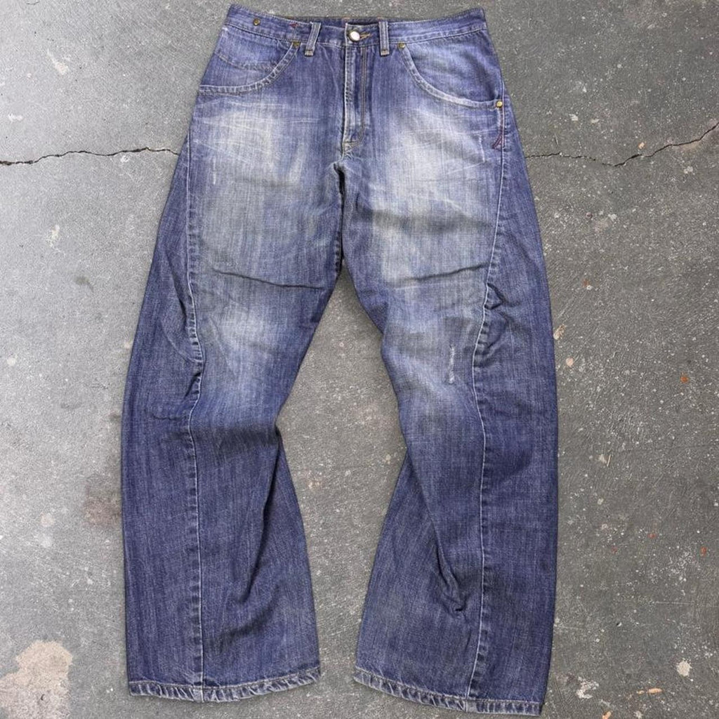 1999 Levi's Engineered Jeans Cinch Back Twisted Seam Denim | 33x30.5