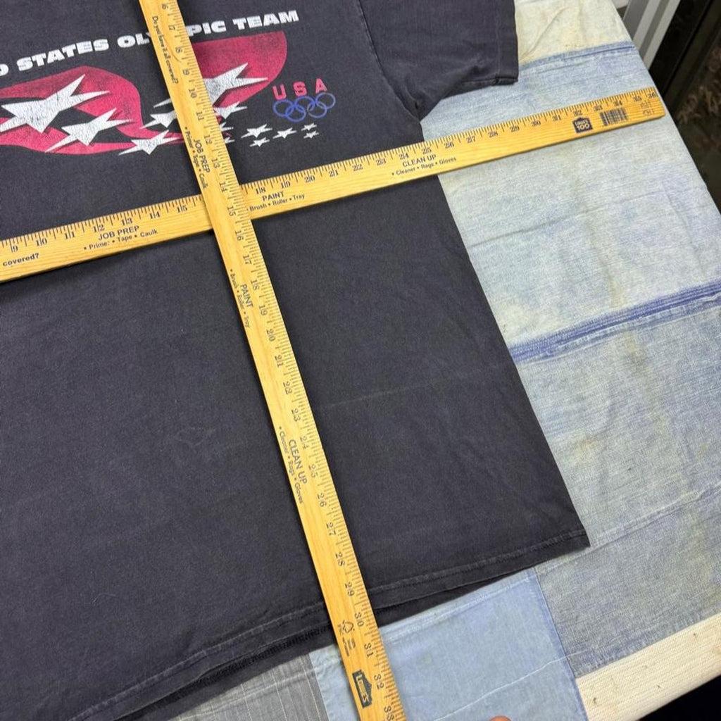 1990s USA Olympic Team Hockey Double Sided Tee | XXL